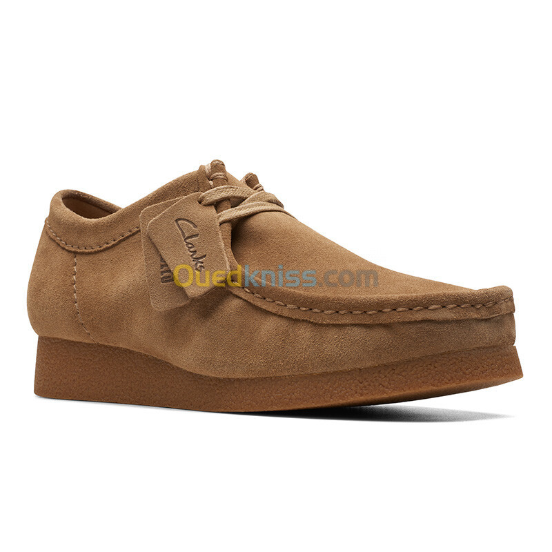 Clarks WallabeeEVO Dark Sand Suede