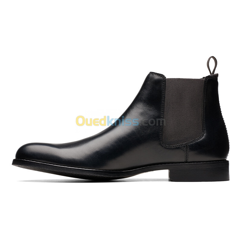 CLARKS Craftarlo Top Black Leather