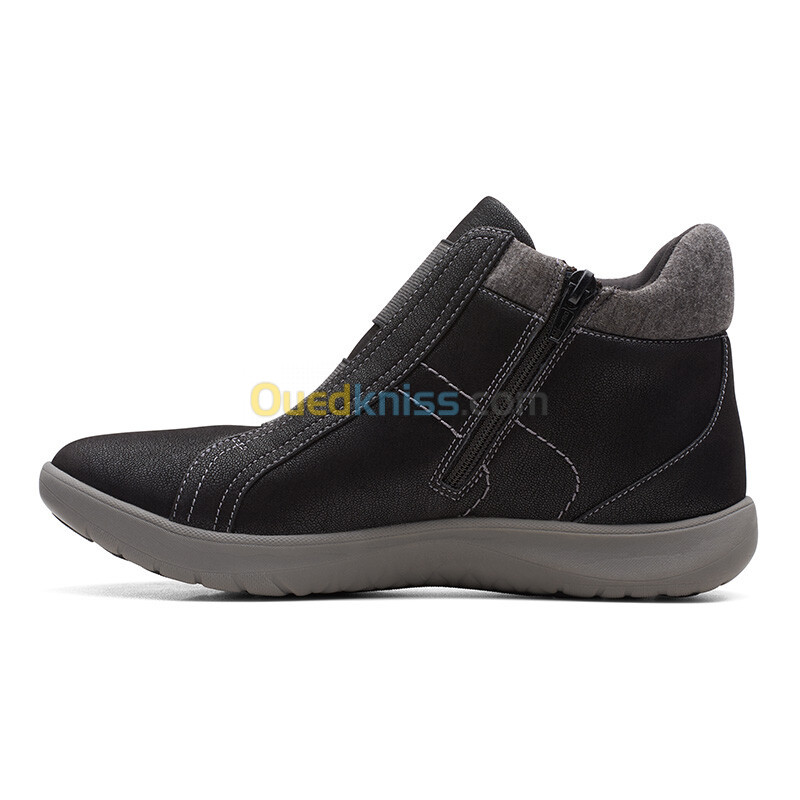 CLARKS Adella Bend Black Textile