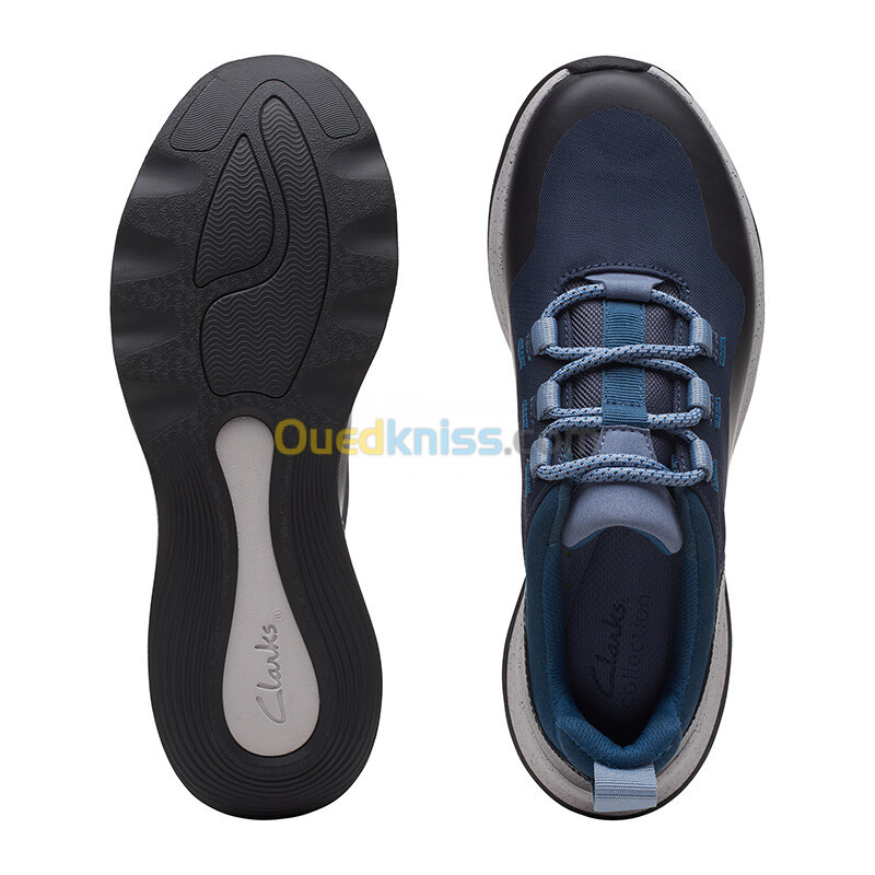 CLARKS Jaunt Lace Navy Combi