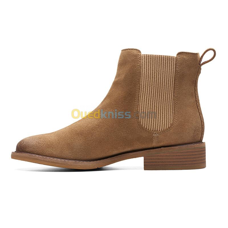 CLARKS Cologne Arlo2 Dark Sand Suede