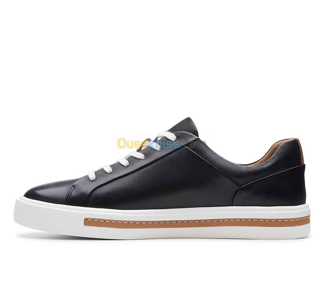 CLARKS Un Maui Lace Black Leather