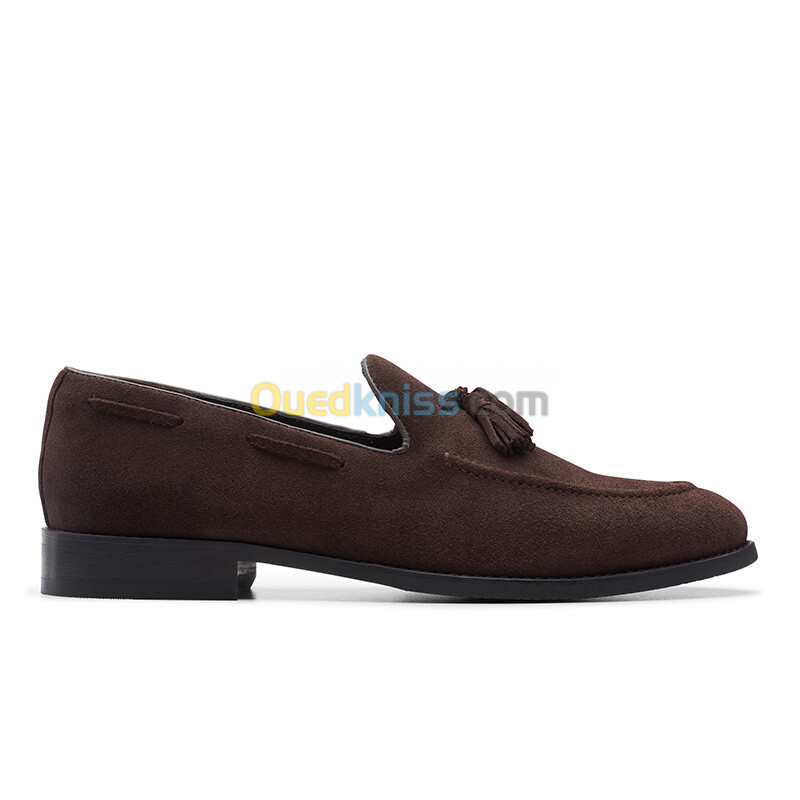 Clarks CraftArlo Trim Dark Brown Sued