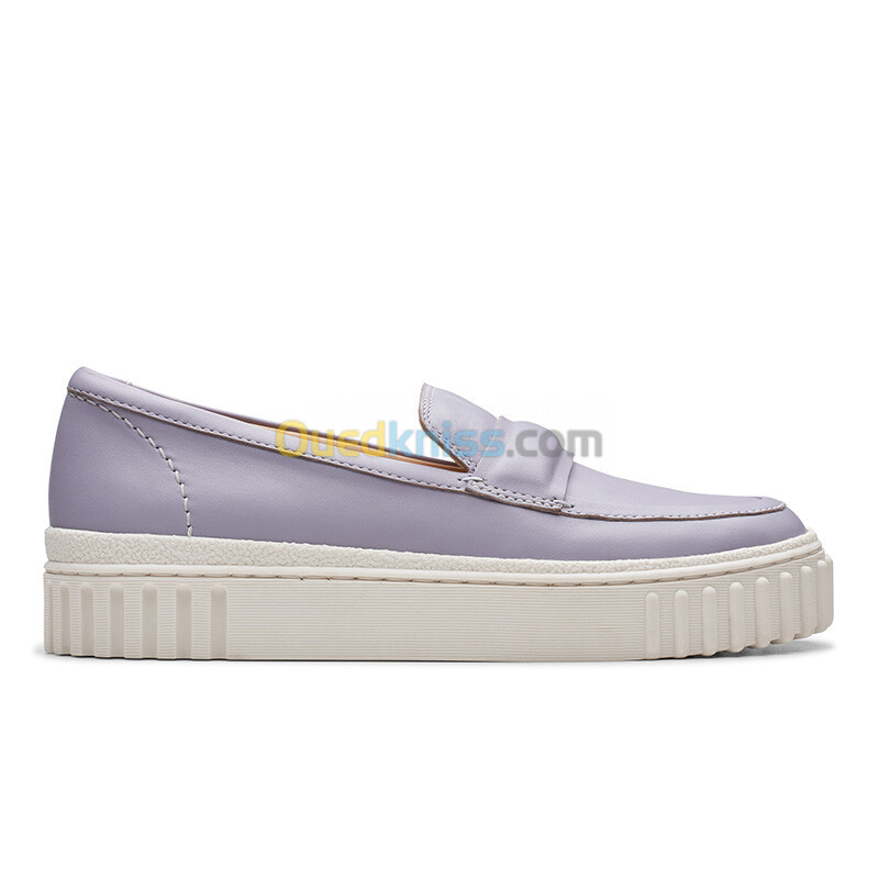 CLARKS Mayhill Cove Lilac Leather