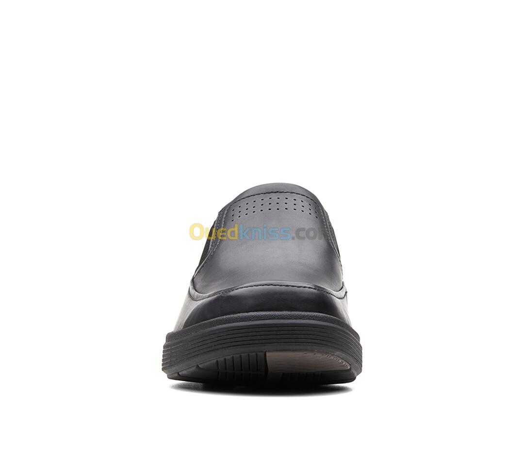 CLARKS Un Abode Go Black Leather