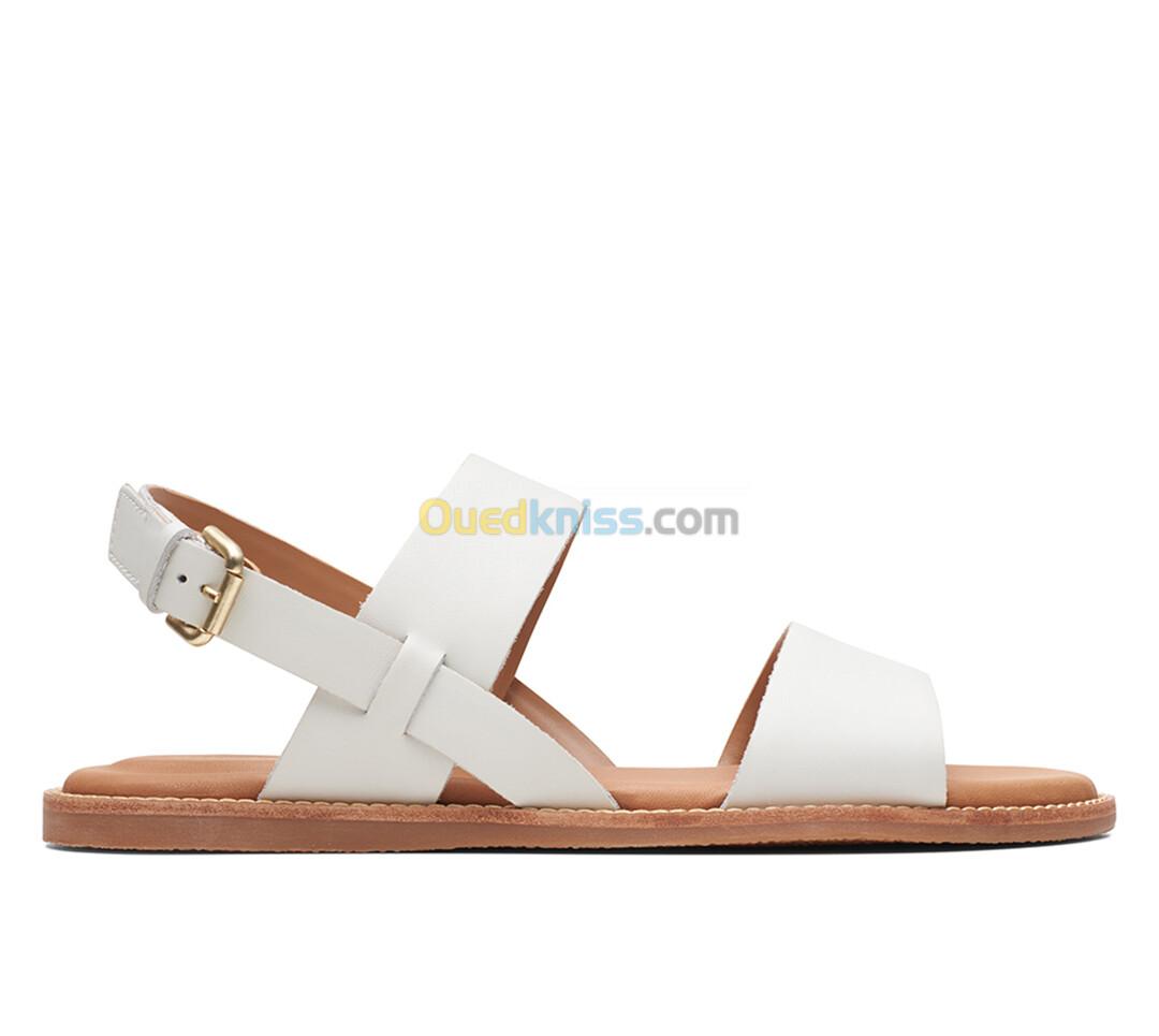 CLARKS Karsea Strap White