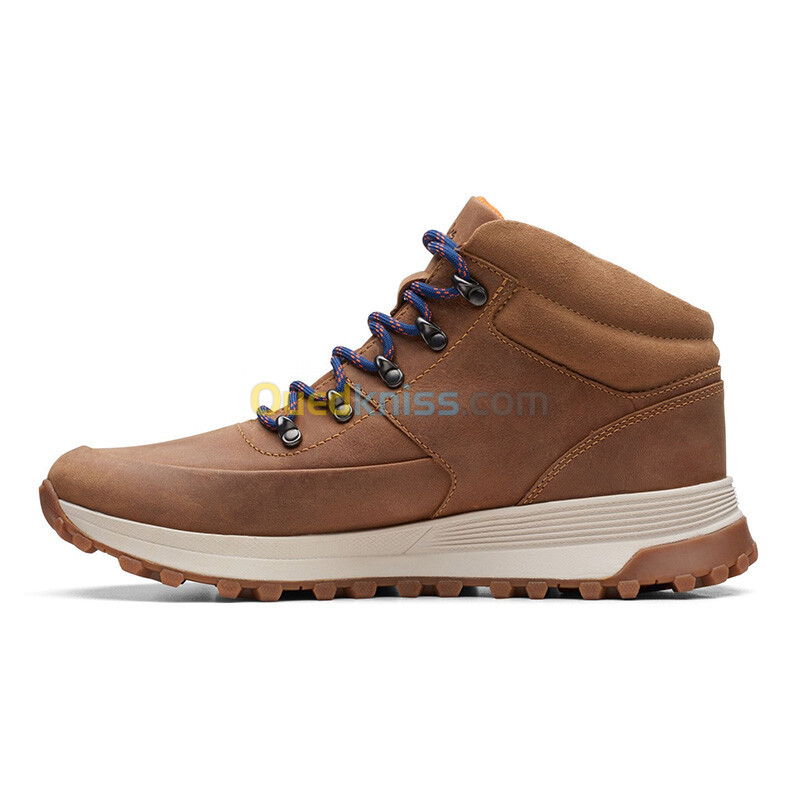 CLARKS ATL Trek Mid Tan Leather