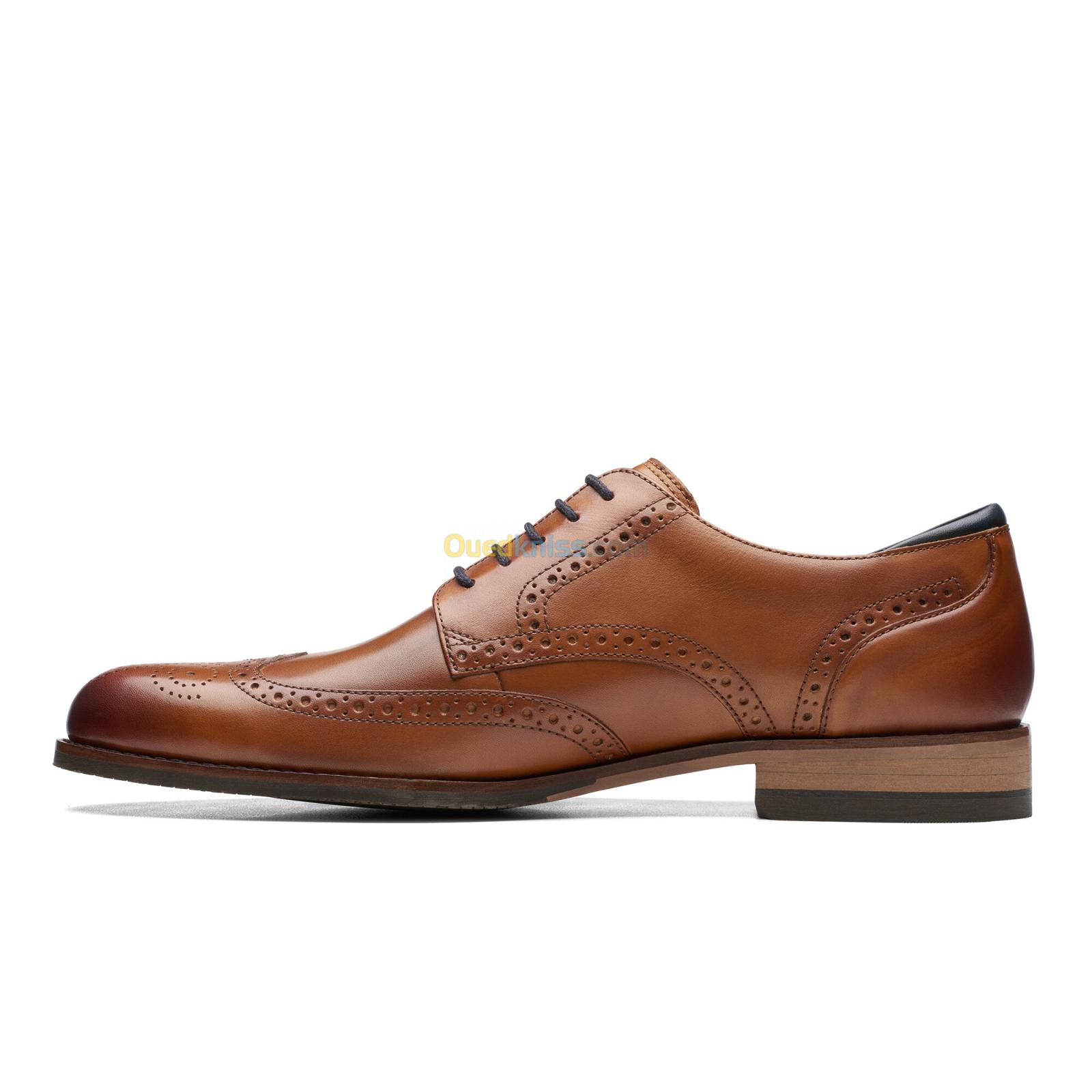 CLARKS Craftarlolimit Tan Leather