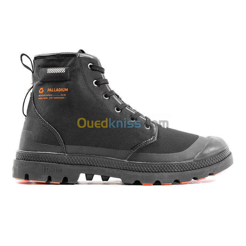 PALLADIUM PAMPA RCYL LITE+ WP+ BLACK