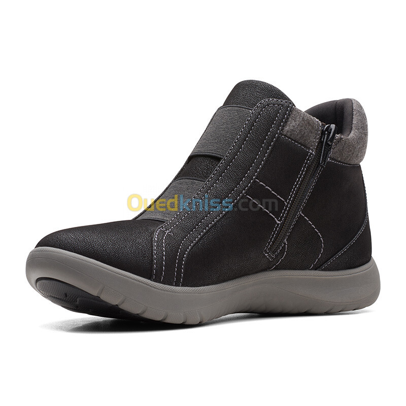 CLARKS Adella Bend Black Textile