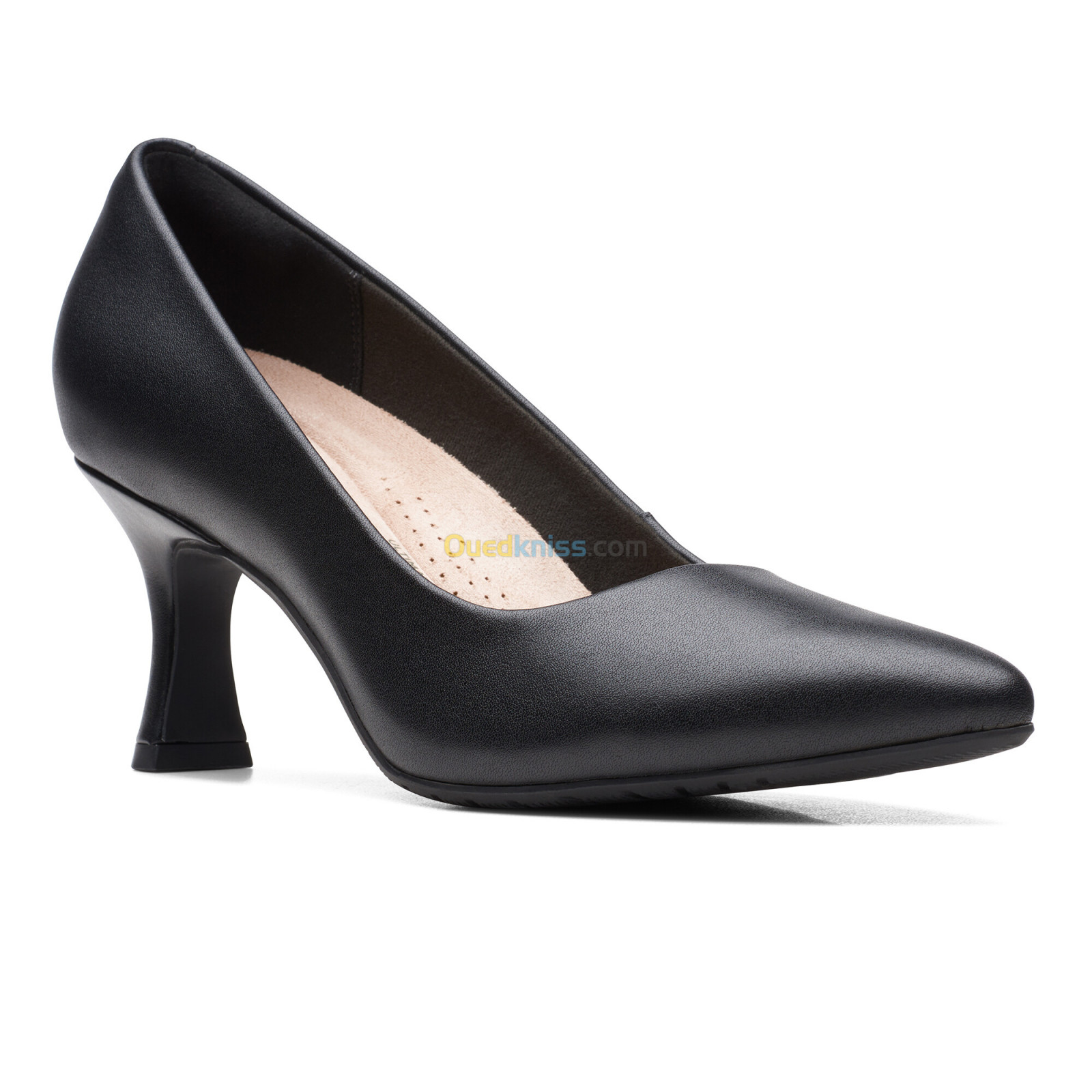 CLARKS Kataleyna Gem Black Leather