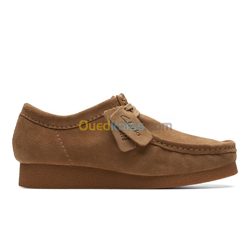 Clarks WallabeeEVO Dark Sand Suede