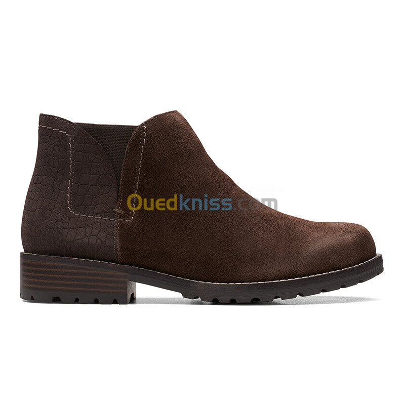 CLARKS Clarkwell Demi Dark Brown Comb