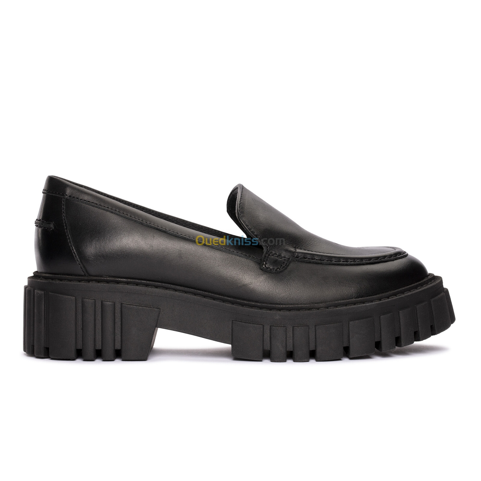 CLARKS Page Loafer Black Leather