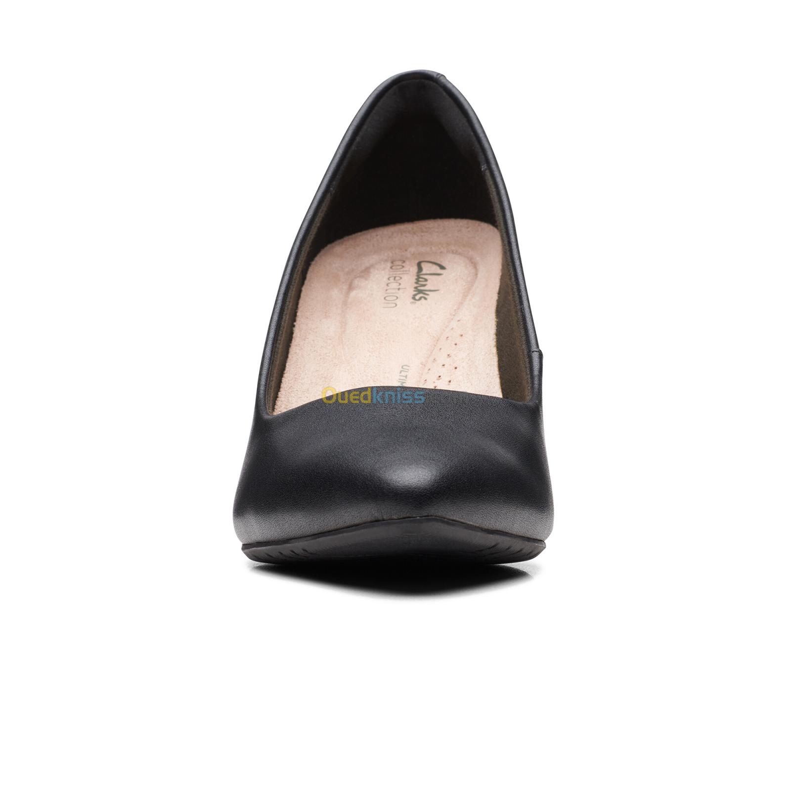 CLARKS Kataleyna Gem Black Leather