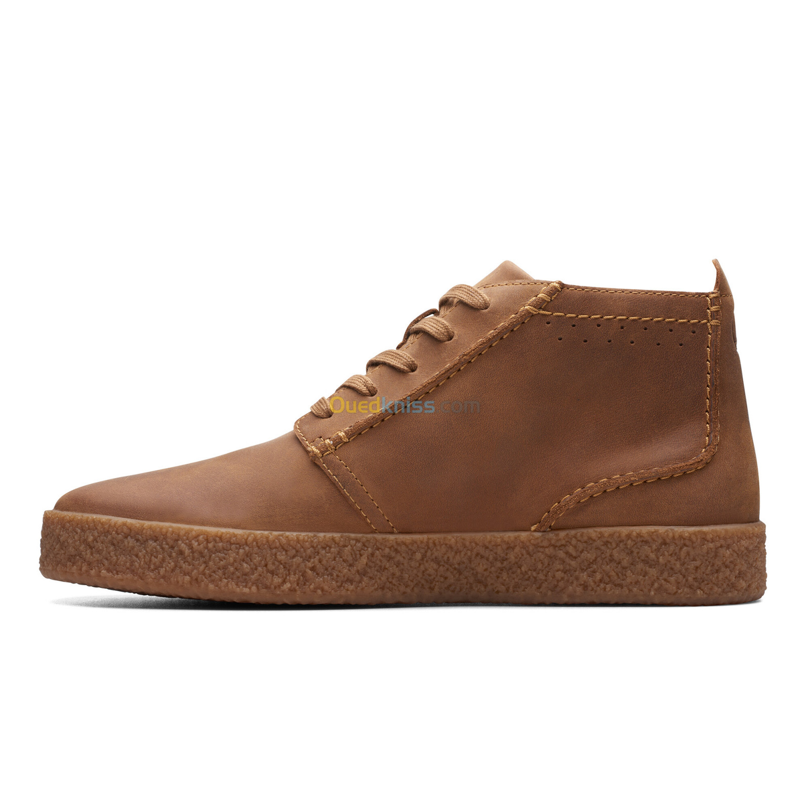 CLARKS Streethill Mid Dark Tan Lea