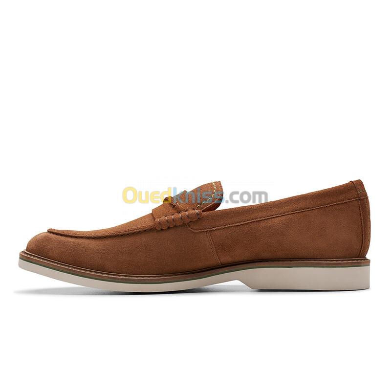 Clarks Atticus LTSlip Cola Suede