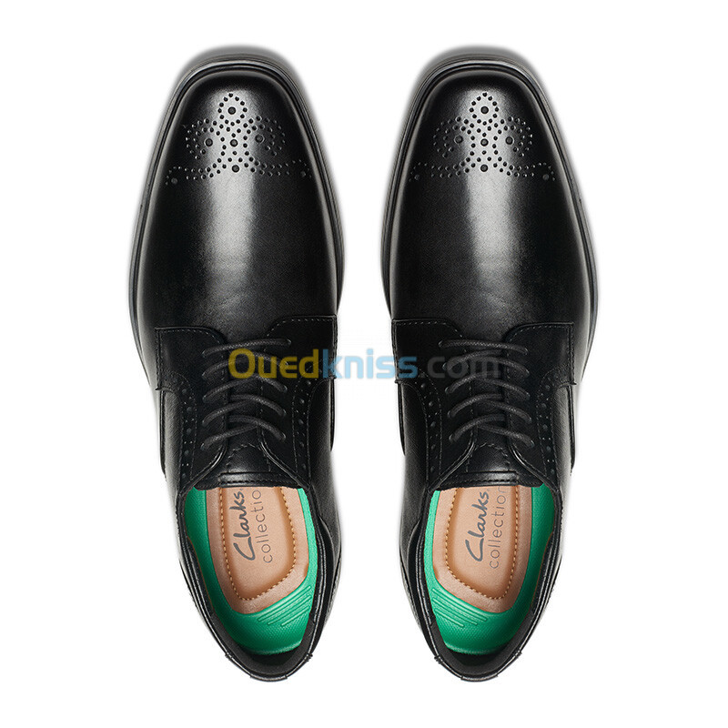 Clarks Clarkslite Tie Black Combi