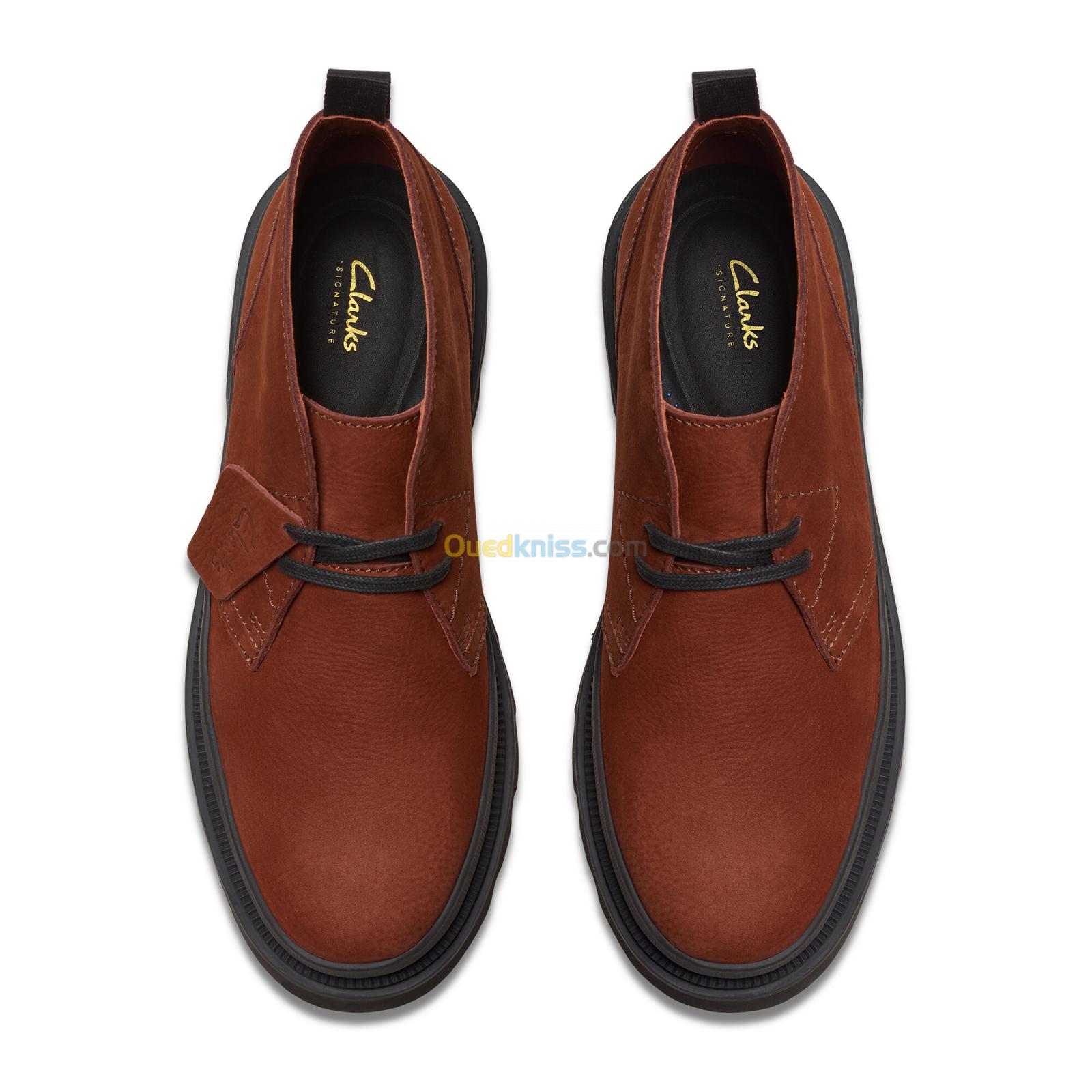 CLARKS Badell Db Chestnut Nubuck