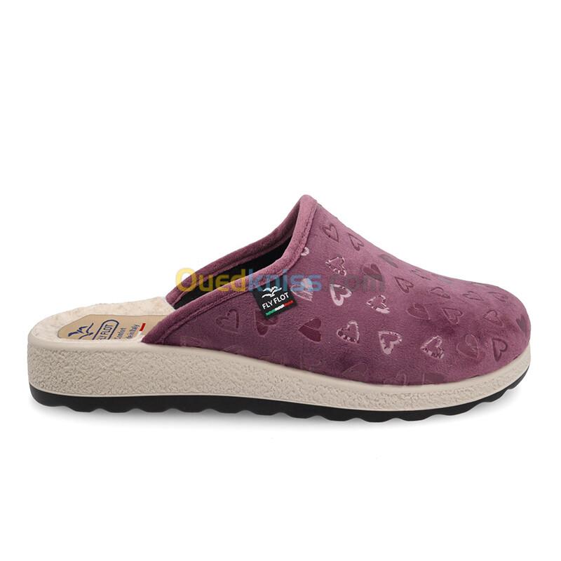 FLY FLOT Cloth Woman Slipper Lilac