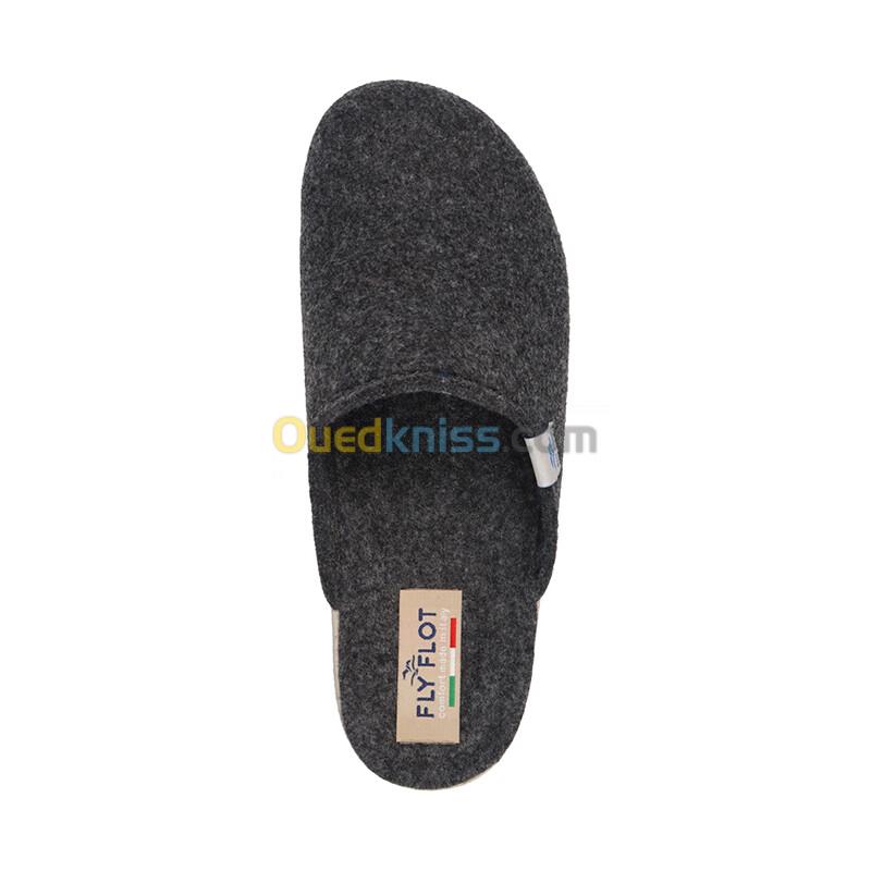 FLY FLOT Cloth Woman Slipper Anthracite