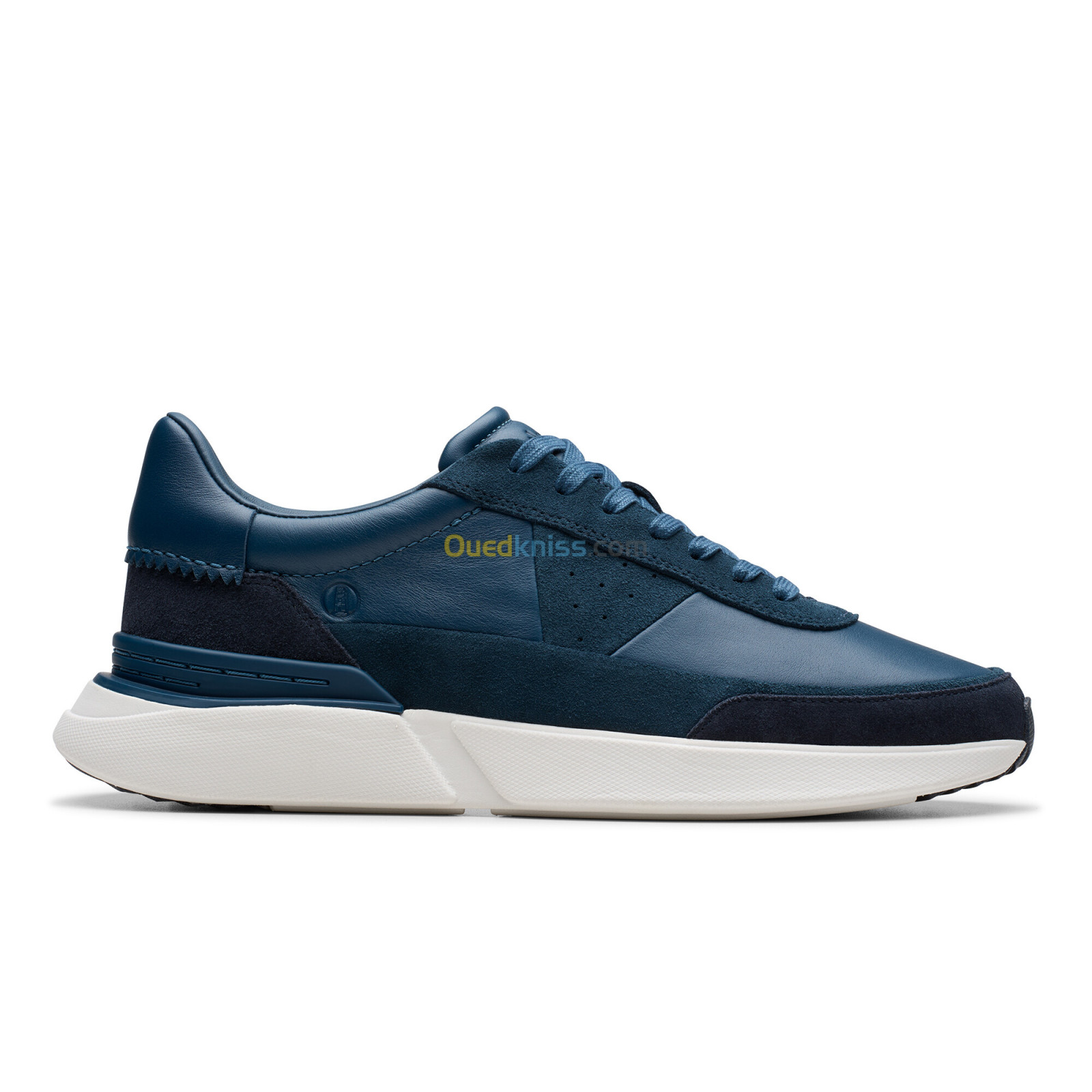 CLARKS Craft Pace Navy Leather