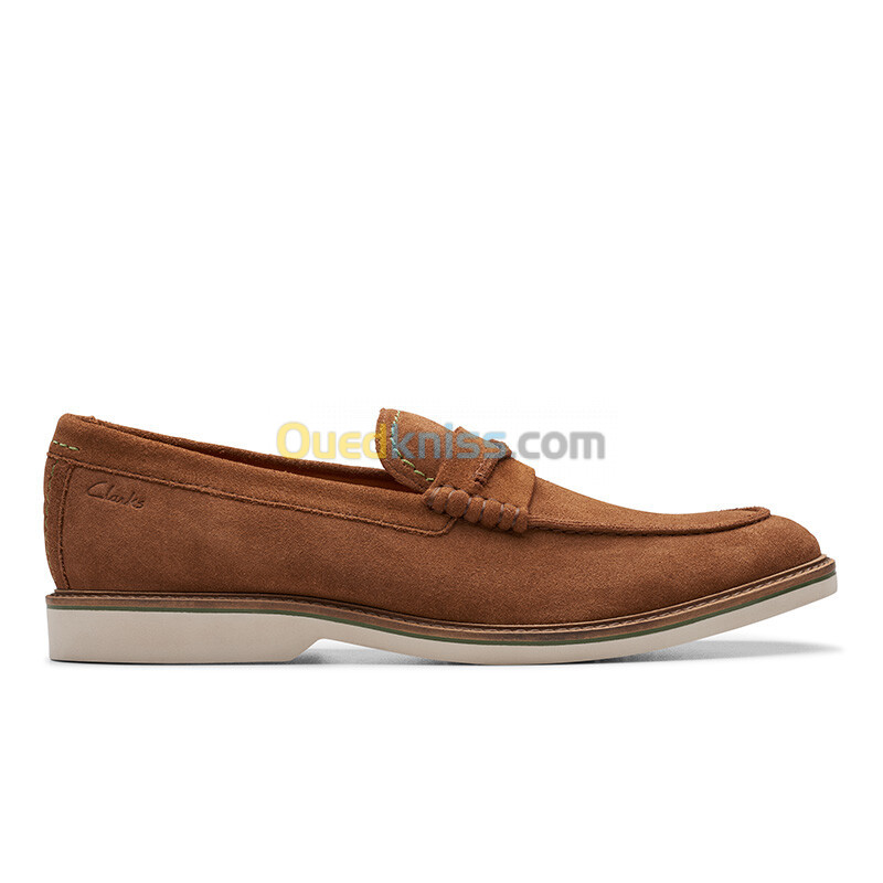 Clarks Atticus LTSlip Cola Suede