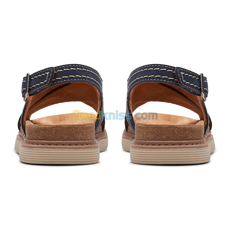 CLARKS Arwell Sling Navy Nubuck