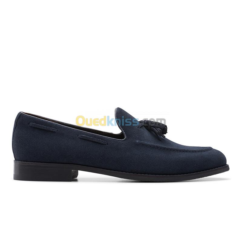 Clarks CraftArlo Trim Navy Suede