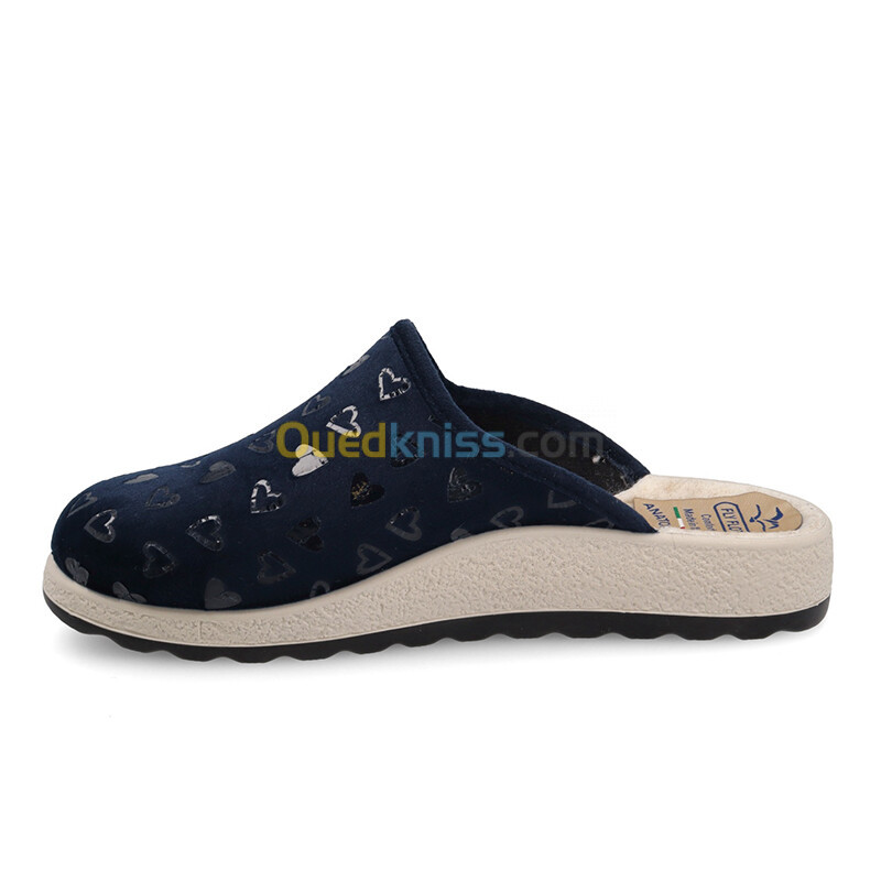 FLY FLOT Cloth Woman Slipper Blue