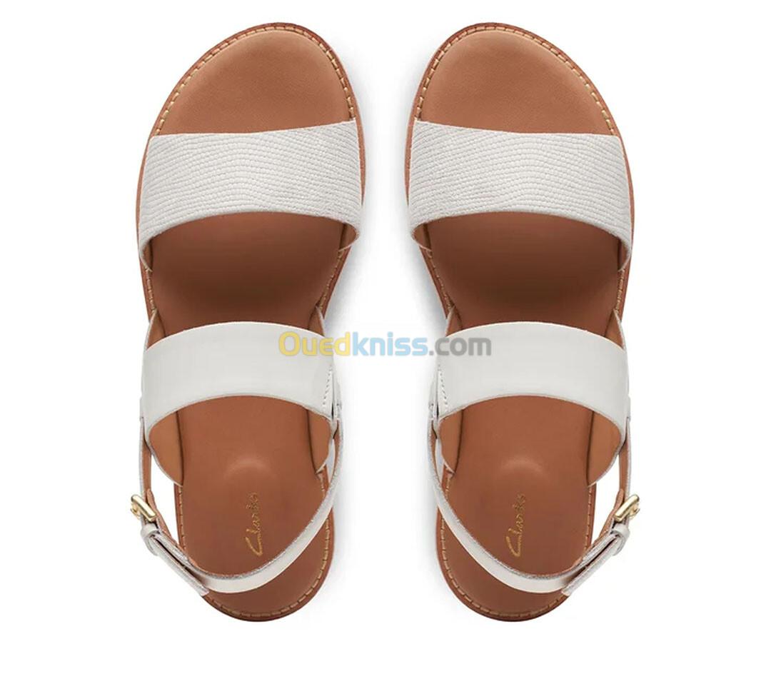 Clarks Karsea Strap Off White Combi