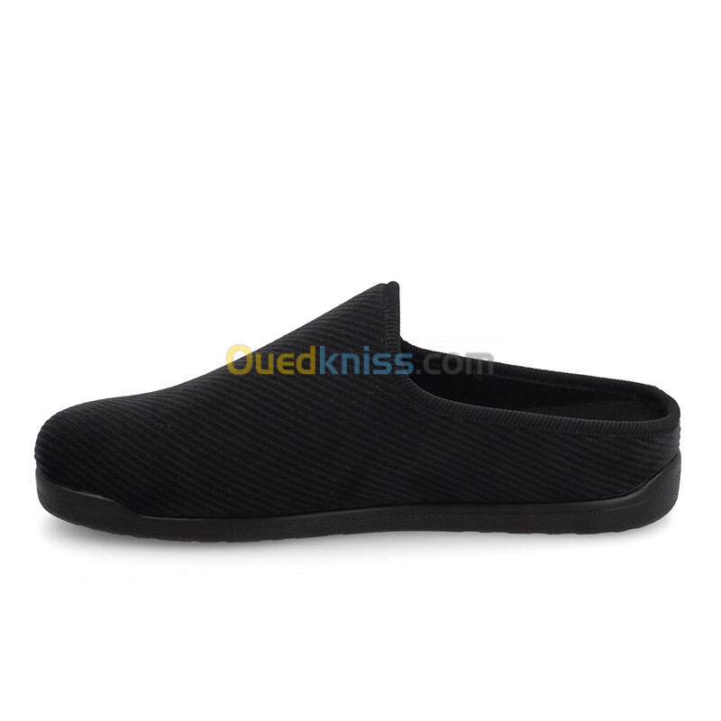 FLY FLOT Cloth Man Slipper Black