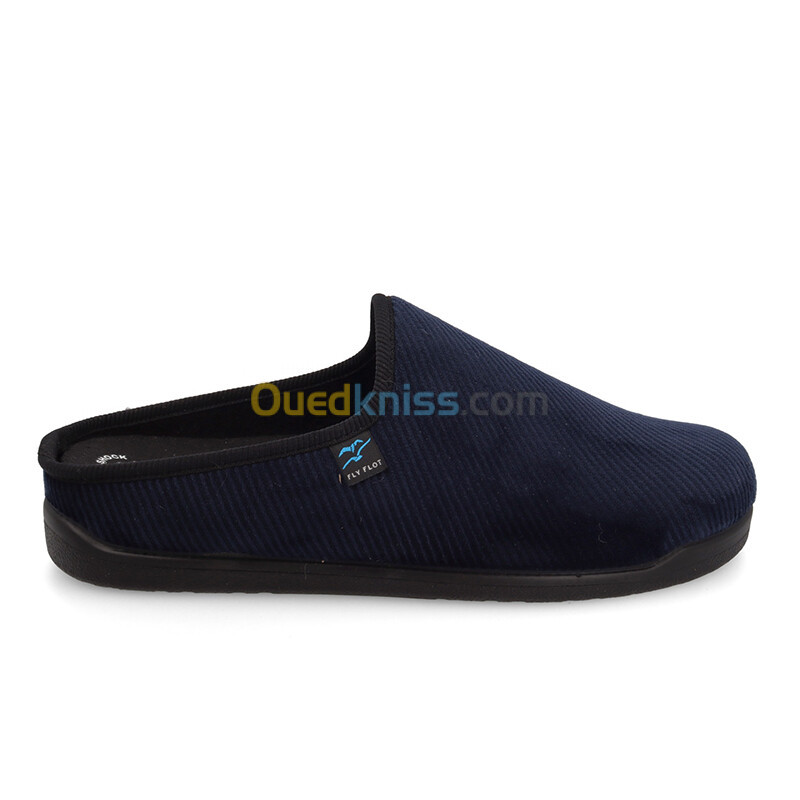 FLY FLOT Cloth Man Slipper Blue