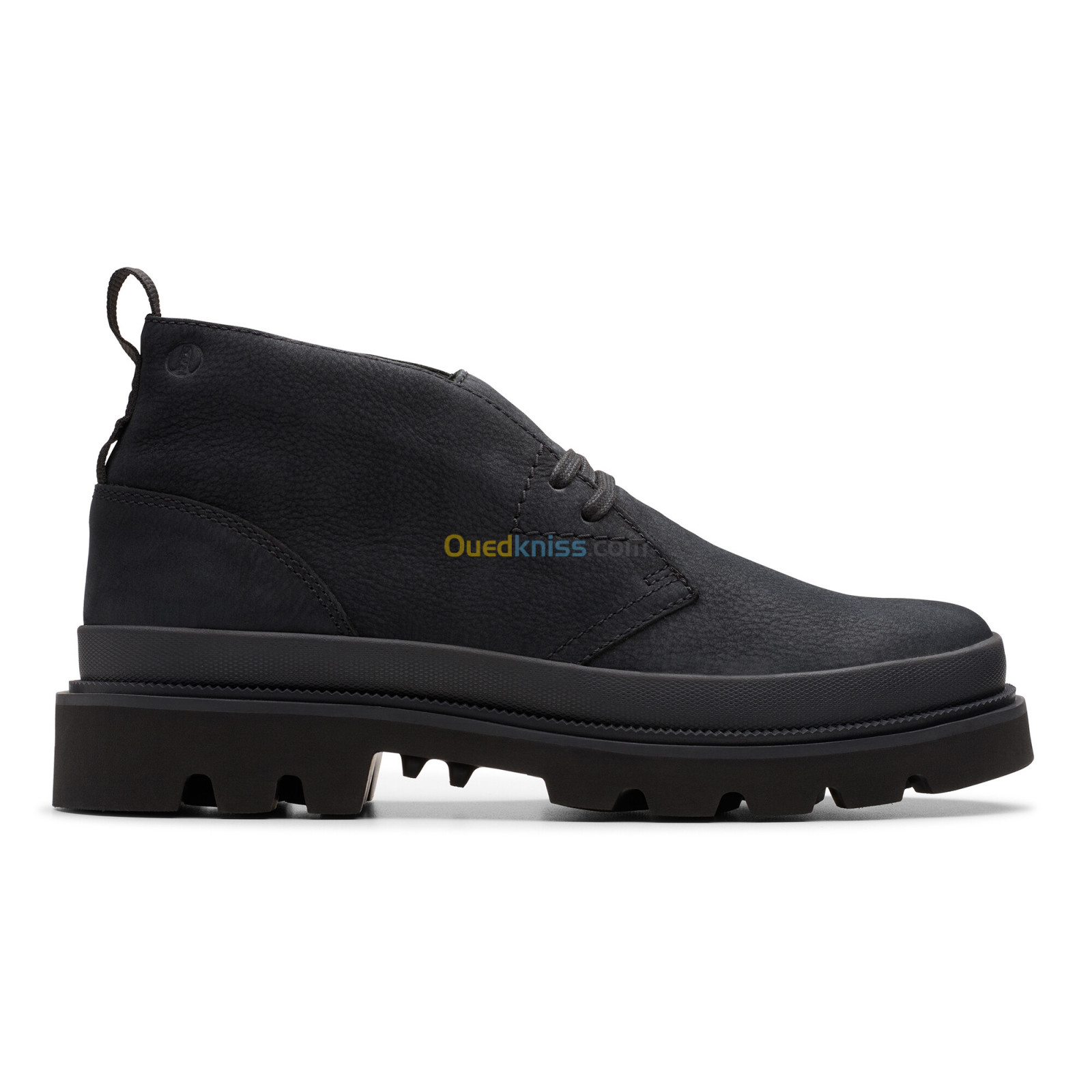 CLARKS Badell Db Black Nubuck