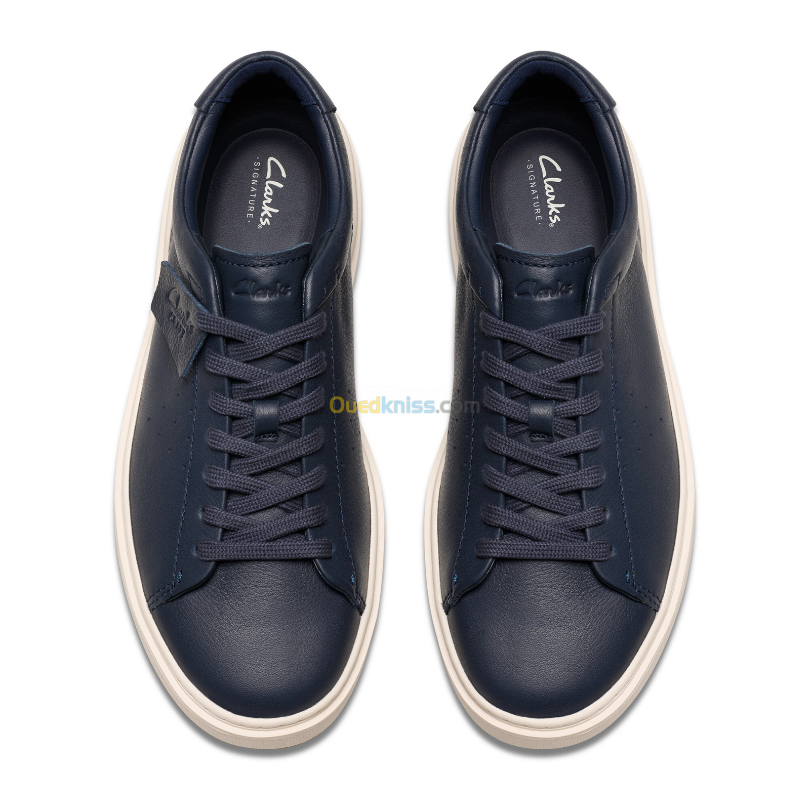 CLARKS Craft Swift Navy Leather