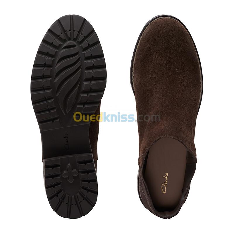 CLARKS Clarkwell Demi Dark Brown Comb