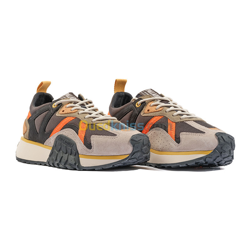 PALLADIUM TROOP RUNNER OUTCITY BELUGA/DUSKY GRN