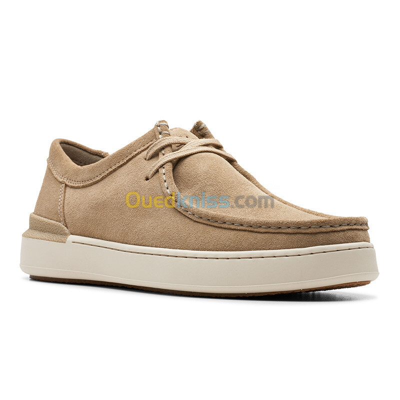 ClarksCourtlite Seam Oakwood Suede