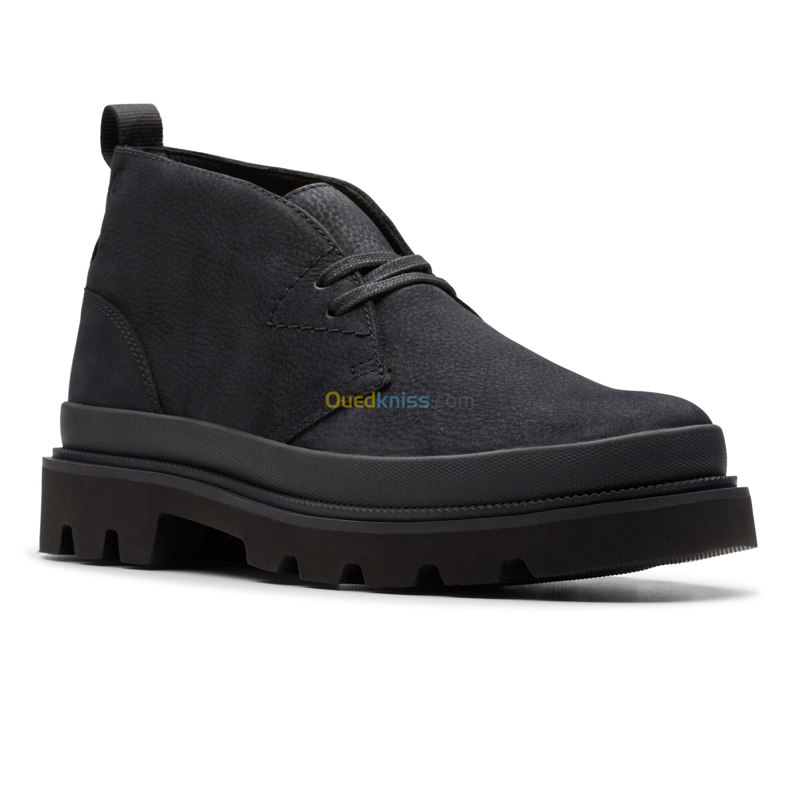 CLARKS Badell Db Black Nubuck