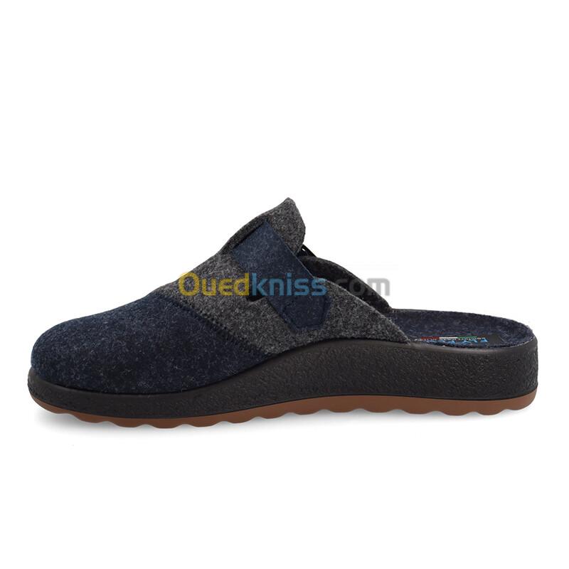 FLY FLOT Cloth Man Slipper Blue