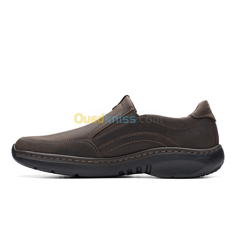 CLARKS ClarksPro Step Dark Brn Tumbled