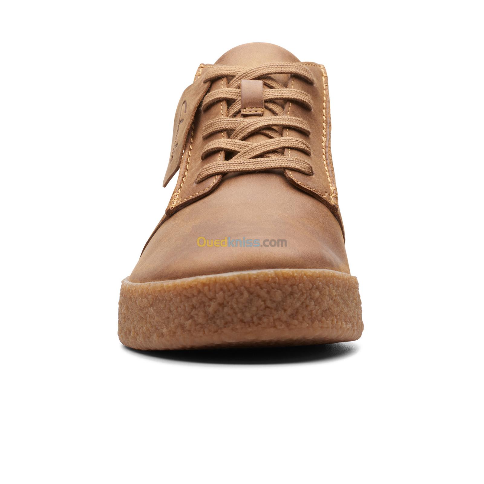 CLARKS Streethill Mid Dark Tan Lea