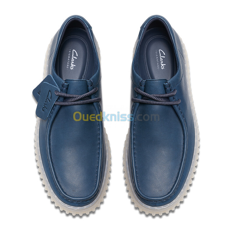 ClarksTorhill Lo Navy Leather