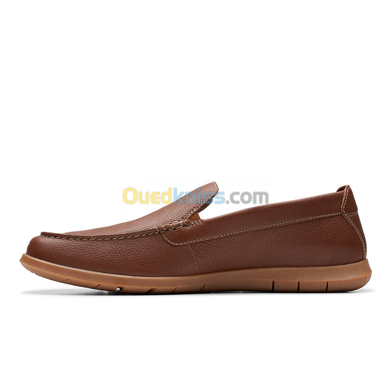 Clarks Flexway Step Light Brown Lea