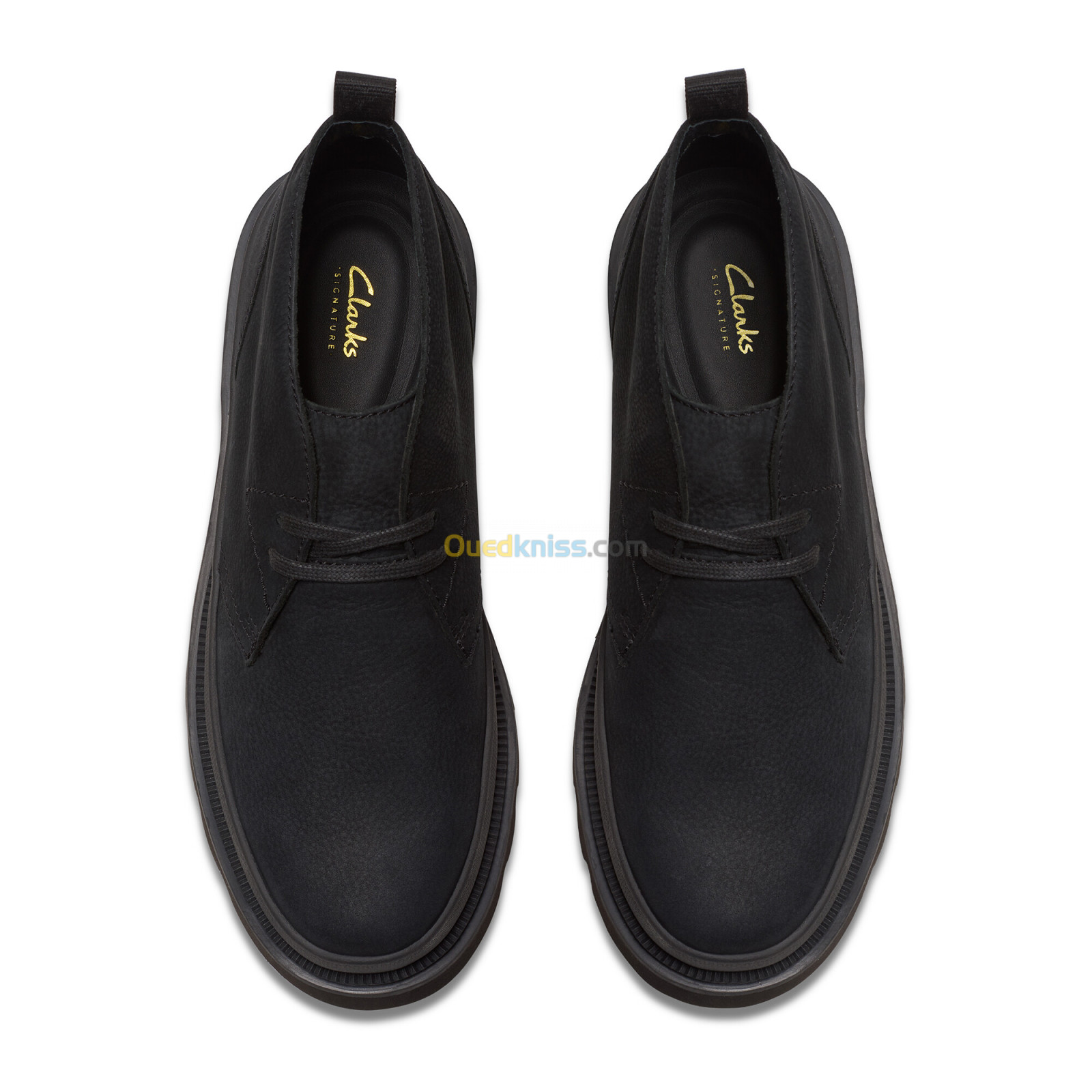 CLARKS Badell Db Black Nubuck