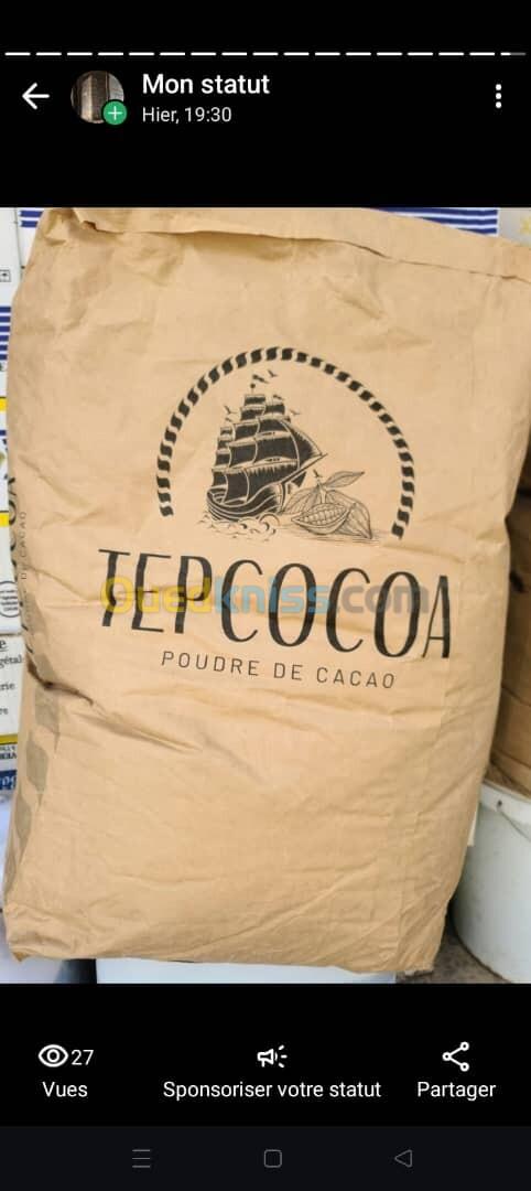 Poudre de cacao naturel 