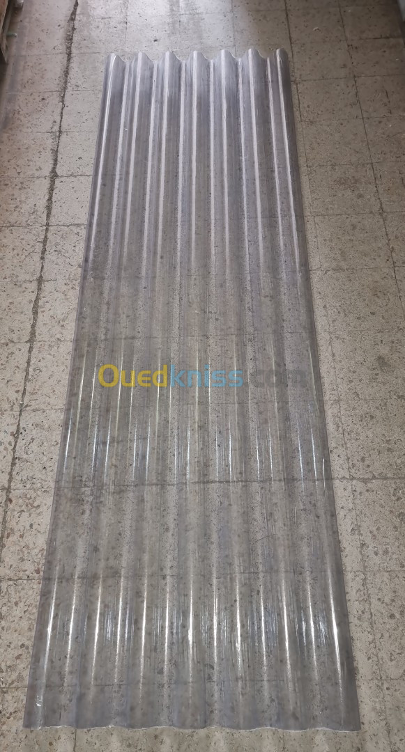 TN40 transparent plastique , tuile plastique,  6m 3m 2.5m