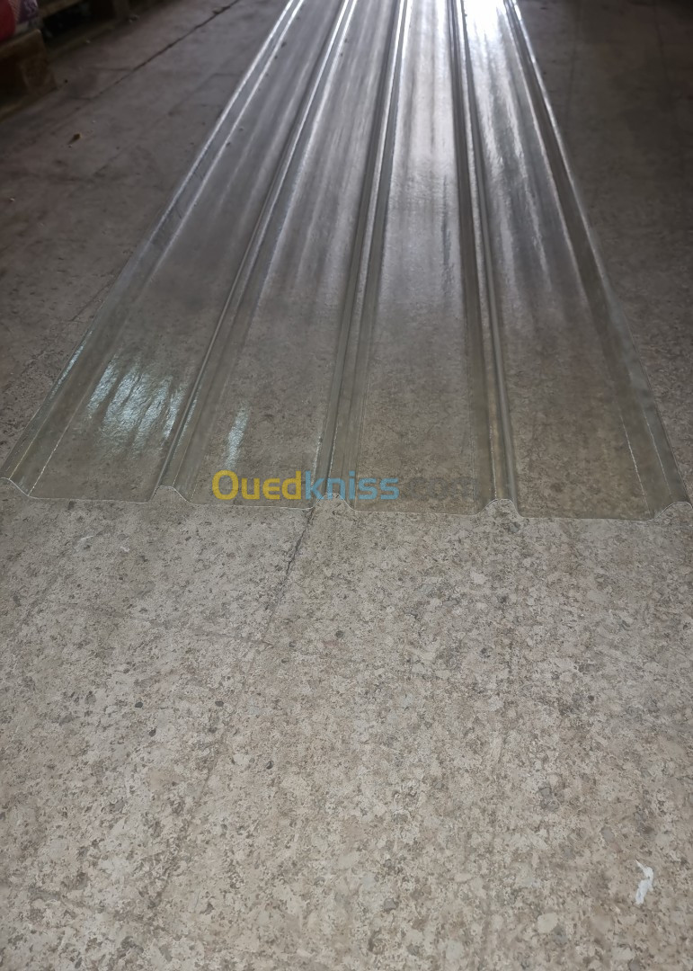 TN40 transparent plastique , tuile plastique,  6m 3m 2.5m