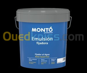 MONTO pinturas: EMULSION FIJADORA BLANCA