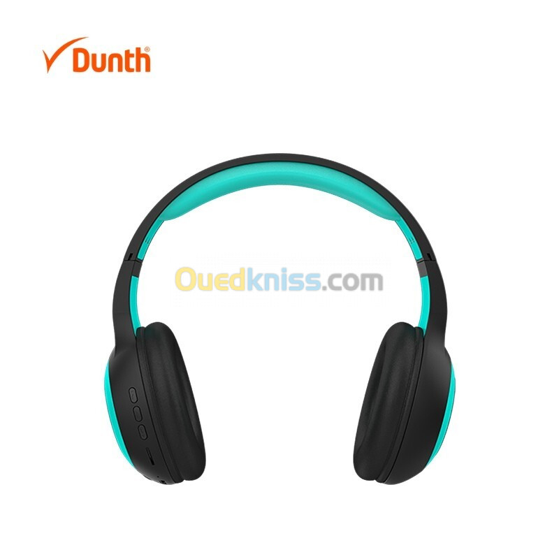 Casque Bluetooth sans fil stéréo Hifi , microphone intégré, Souple  DUNTH DU-B130